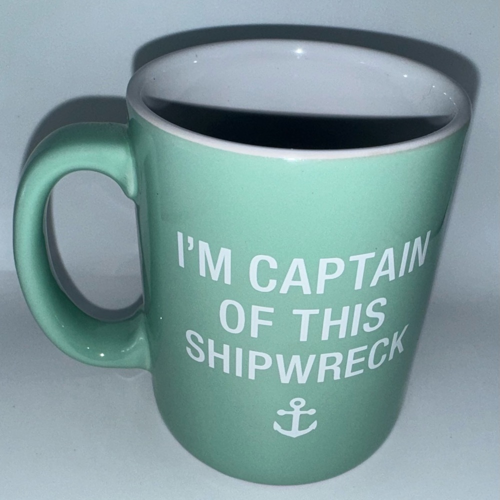 Green and White Coffee Mug for Coffee & Tea Accessories